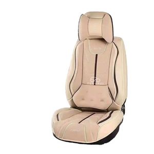 Ensemble de housses de siège de voiture TONHGHUI, 5 pièces, toutes saisons, élégant, luxueux, tout-en-un, en cuir, universel, accessoire de protection, design professionnel - Product Image 5