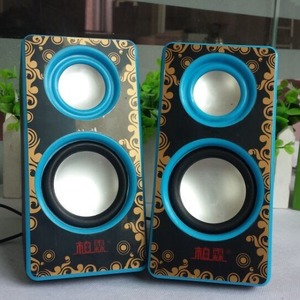 Mini Desktop <b>Speakers</b> 5-10W <b>USB</b> Powered Portable Multimedia Stereo For Computer Laptop With Bass Boost - Product Image 5