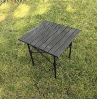 Ensemble de table basse d'extérieur pliable, moderne, léger, durable, imperméable, facile à assembler, mobilier d'extérieur
