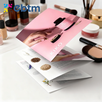 Impression personnalisée de catalogue de maquillage à couverture souple, livre broché à couverture souple, catalogue de produits cosmétiques, brochure d'impression
