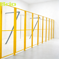 Système de clôture de protection de machines direct usine, barrière de sécurité robuste pour l'automatisation industrielle et les cellules robotisées
