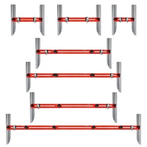 Aluminum Alloy Stair Measuring Ruler Folding Precision Tool For Carpentry Home Renovation Construction Site Use - Product Image 2