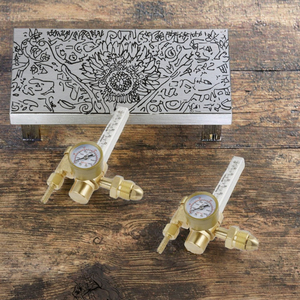 Regulador de Gas Industrial con Certificación CE para Argón/Soldadura, Válvula Reductora de Presión Personalizable de 0-150 PSI, Válvula de Seguridad - Product Image 3