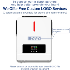 Jesudom 3.6kW 110V được xây dựng trong pin lithium tự động kích hoạt năng lượng mặt trời biến tần rộng PV đầu vào 60 đến 450vdc lai biến tần - Product Image 5