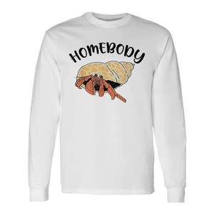 T-shirt à manches longues pour les amoureux des crabes ermites - Product Image 1