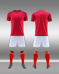 Soccer Uniforms Custom Football Training Clothing Football Clubs In Europe Jersey Adults And Kid Clothes Short Sleeve Printing