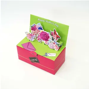 Japanese New Style Mothers Day Paper Gift Boxes For Packaging