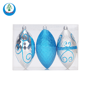 Các mô hình in ấn là tinh tế giáng sinh quả bóng 4 Mảnh đặt Cây giáng sinh quả bóng - Product Image 4