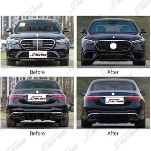 Kit carrosserie de style <span class=keywords><strong>AMG</strong></span> Racing <span class=keywords><strong>S63</strong></span> en vente à l'usine pour Benz Classe S W223 S320 S350 S400 S450 S500 2021 <span class=keywords><strong>2022</strong></span> 2023 2024 2025 Pare-chocs - Product Image 4