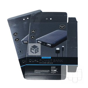 Customized Glossy <strong>Silver</strong> Paper Display <strong>Box</strong> for Consumer Electronics Packaging Solution for Electronics Products - Product Image 4