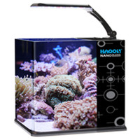 Yun Moderne Rectangle Ultra Clair Verre Acrylique Aquarium Fish Tank 19L Écologique 220V Salon Bureau Élégant En Plastique
