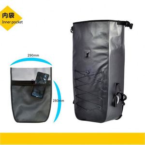 Fahrrad-Gepäckträger-Tasche mit Rollverschluss Wasserdichte Fahrradtasche für Bike Packing & Übernachtungsreisen - Product Image 6