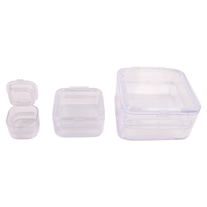 Scatola di Conservazione in Plastica Trasparente per Corone e Ponti Dentali con Coperchio Incernierato e Chiusura, Prezzo di Fabbrica - Product Image 6