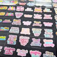Nuove Pellicole UV DTF Kiss Cut per Bicchieri o Qualsiasi Superficie Rigida, Design Cartoon Carini, Stampa Transfer PET Durevole