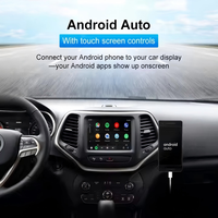 Reproductor de DVD/CD con Pantalla Táctil Android Auto de 8.4 Pulgadas para JEEP Uconnect, Conexión Inalámbrica y por Cable, 1 Año de Garantía