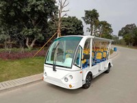 Nouveau Foton 17 places, véhicule de tourisme à essence, navette touristique pour campus, complexe hôtelier, hôtel et service de transfert en parc