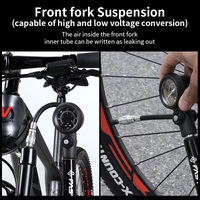 FAST Aluminum Alloy Mini Bike Pump for Tire Inflation