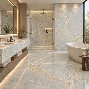UnionStone Luxury Monet Garden Marble Big Slab Polished Waterproof Contemporary Hotel Wall Floor Application - Product Image 3