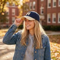 Casquette de baseball vintage non structurée à 6 panneaux en velours côtelé, réglable avec boucle métallique et motif lettres, pour adultes unisexes