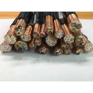 Cavo di Segnale Schermato a <span class=keywords><strong>23</strong></span> Conduttori in Rame Intrecciato Isolato in PVC Anti-Interferenza con Protezione CFRP (E-Glass) per 2.4GHz - Product Image 4