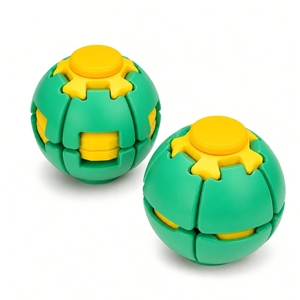 Meilleures ventes : Jouet anti-stress sphérique imprimé en 3D, à presser et à faire tourner, pour soulager l'anxiété, balle de bureau anti-stress - Product Image 3