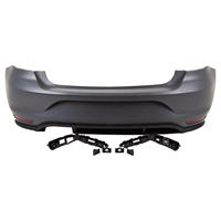 Autostoßstangen für VW POLO 2014 2015 2016 2017 Karosserie-Kits Frontgrill Heckstoßstange 6C0807421