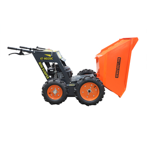 Konrant 250kg điện xe cút kít CE phê duyệt giá thấp Xe đẩy bê tông minidumper motocariola cingolata - Product Image 2