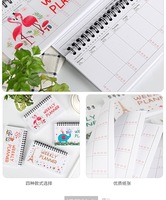 Calendrier mural annuel en papier 2025-2026 avec dates hebdomadaires et mensuelles, planificateur de table pour l'école et le bureau, décoration de bureau, cadeau