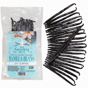 Les fèves de vanille les plus sucrées, qualité A, fraîches, d'Ouganda, 25 unités, brutes, Bourbon Planifolia - Product Image 3