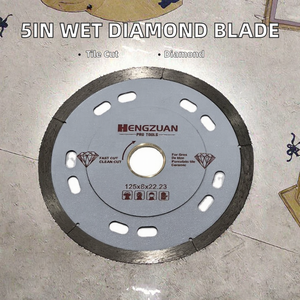 <span class=keywords><strong>Disque</strong></span> diamanté industriel OEM pour découpe de carreaux en grès cérame, pierre frittée, utilisation à chaud et à l'eau, 5 pouces <span class=keywords><strong>125</strong></span>*22.23mm - Product Image 2