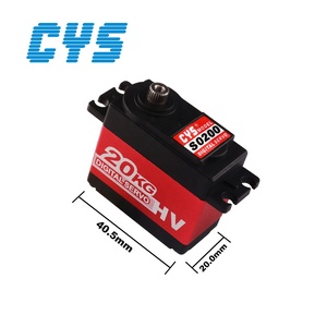 CYS-S0200 унисекс высокий крутящий момент 20 кг робот <span class=keywords><strong>RC</strong></span> лодка водонепроницаемый алюминиевый сервопривод 4 мм вал пластиковые металлические аксессуары игрушки унисекс