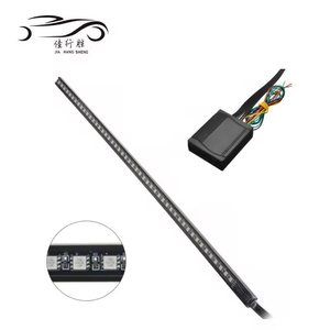JHS Led <span class=keywords><strong>Knight</strong></span> <span class=keywords><strong>Rider</strong></span> DRL Bandes Lumineuses RGB Télécommande Led Grille Phare 5050 clignotant étanche lumière <span class=keywords><strong>voiture</strong></span> - Product Image 4