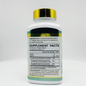 DUOZI Max Strength Ashwagandha 2100MG 100 Softgels Stress <b>Mood</b> Support Dietary Supplement - Product Image 4
