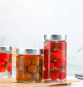 Vendita calda trasparente a bocca larga vasetto di <span class=keywords><strong>vetro</strong></span> <span class=keywords><strong>vasetti</strong></span> per confettura di miele salsa sottaceti con coperchio in metallo <span class=keywords><strong>250</strong></span> <span class=keywords><strong>ml</strong></span> 380 <span class=keywords><strong>ml</strong></span> 8 oz 16 oz - Product Image 6