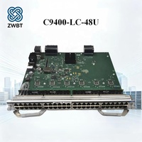 Modulo Switch Cisco Originale C9400-LC-48U, Scheda di Rete UPOE 48 Porte 10/100/1000 per Serie Cisco Catalyst 9400
