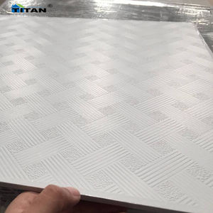 <span class=keywords><strong>238</strong></span> Pvc yeso techo Plafond Pvc plástico oro techo azulejos color Filipinas - Product Image 6