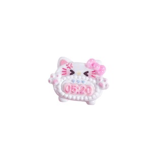 Dibujos animados creativos <span class=keywords><strong>520</strong></span> gato DIY resina accesorios crema pegamento joyería horquilla cuerda teléfono funda para Navidad - Product Image 5