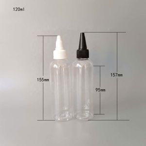 Bouteilles en plastique transparent à embout pointu de 20/30/50/100 ml, petites bouteilles à presser pour peinture aquarelle - Product Image 6