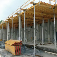 Étai en acier robuste, étaiement en acier réglable galvanisé à chaud avec goupille à coin pour la construction