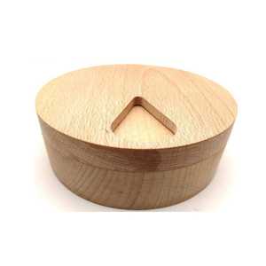 Caja organizadora de pastillas de madera de haya 2025, caja de almacenamiento de joyas para cocina, sal, medicina <span class=keywords><strong>semanal</strong></span> diaria, artesanías de madera, letreros de pared, producto - Product Image 5