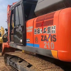 Escavatore Agricolo Usato Hitachi <span class=keywords><strong>210</strong></span> Zaxis da 21 Tonnellate, <span class=keywords><strong>90</strong></span>% Nuovo, Originale Giapponese, Alta Qualità, Certificazioni EPA CE, Motore Isuzu - Product Image 1