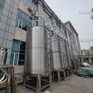 Réservoir de stockage en acier inoxydable de grande capacité pour l'industrie alimentaire et des boissons - Product Image 4