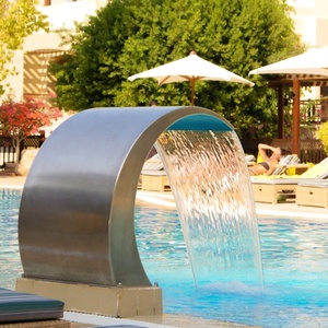 304/316 acier inoxydable <span class=keywords><strong>piscine</strong></span> cascade fontaine jardin décoration/<span class=keywords><strong>piscine</strong></span> <span class=keywords><strong>rideau</strong></span> d'eau - Product Image 4