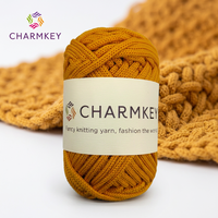 High Quality 100% Polyester Braided Rope Yarn Thick Soft Cord Yarn for Crochet Bag Tapestry Macrame Home DIY Handmade Project