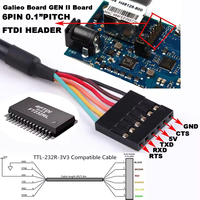 FTDI USB RS232 5v ke Molex 2.54mm perumahan 1.8m