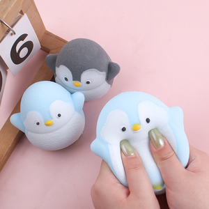 Juguete Educativo de Pingüino, Suave y Agradable al Tacto, Diseño de Dibujos Animados Kawaii, para Aliviar el Estrés de los Niños - Product Image 3