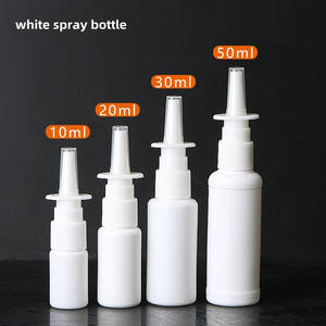 Vente en gros de 5ml 10ml 20ml 30ml 50ml HDPE liquide blanc clair vide flacons de pulvérisation de brouillard nasal pompe pulvérisateur brouillard nez vaporisateur - Product Image 2