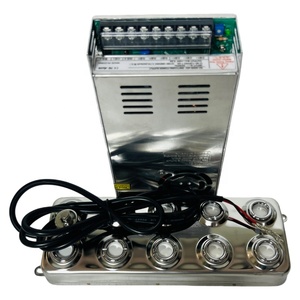Atomiseur ultrasonique industriel 6-8 têtes, brumisateur humidificateur pour bassin de jardin, générateur de brouillard ultrasonique, brumisateur ultrasonique - Product Image 1