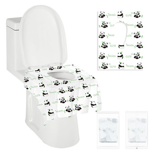 Accesorios <span class=keywords><strong>de</strong></span> viaje Avión Camping Impermeable XL Cubiertas <span class=keywords><strong>de</strong></span> asiento <span class=keywords><strong>de</strong></span> inodoro desechables para adultos y niños Entrenamiento <span class=keywords><strong>de</strong></span> orinal - Product Image 2