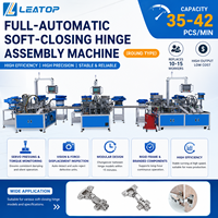 Machine de montage de charnières à fermeture amortie entièrement automatique pour ligne de production de portes d'armoires, machine de précision haute vitesse Menufecaring